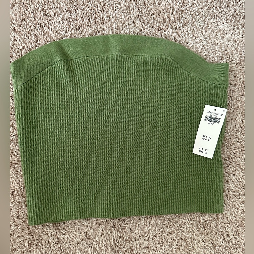 NWT Abercrombie sweater tube top